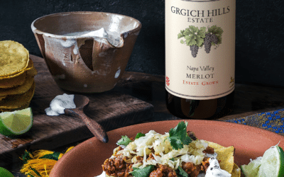 Grilled Chorizo Tostadas with Grilled Cabbage Slaw Recipe