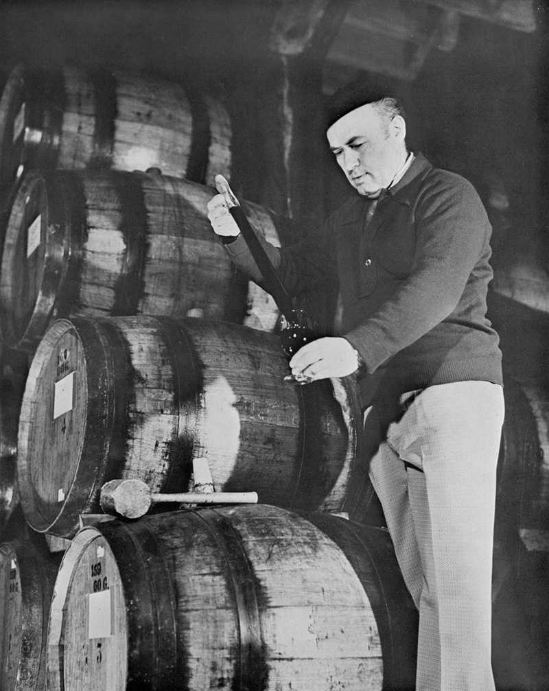 Mike at Chateau Montelena